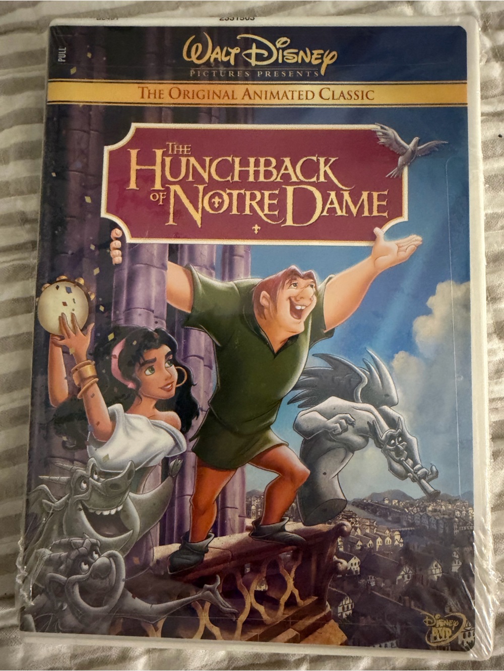 Disney Hunchback of Notre Dame DVD, NEW Factory Sealed 2002 Original Classic